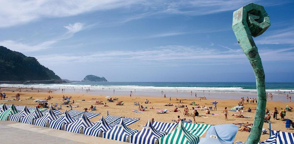 Hondartza Lägenhet Zarautz Exteriör bild