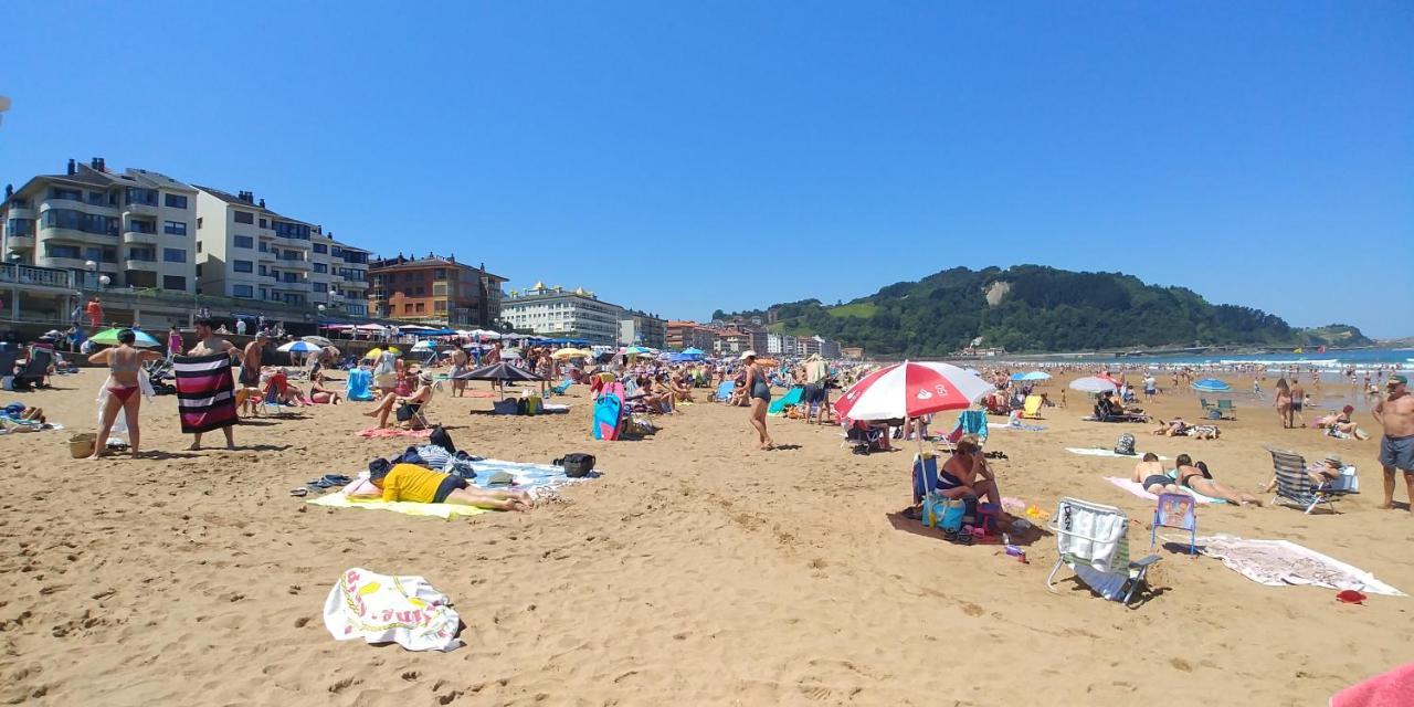 Hondartza Lägenhet Zarautz Exteriör bild